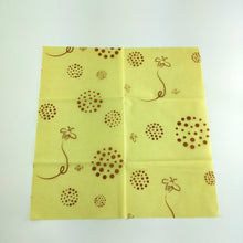 Load image into Gallery viewer, Zero Waste Beeswax Wrap Eco-Friendly Sustainable Organic Reusable Fresh-Keeping Food Wraps Foods Packaging for Sandwich
