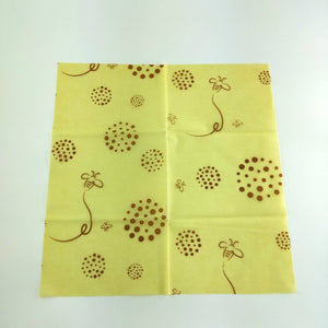 Zero Waste Beeswax Wrap Eco-Friendly Sustainable Organic Reusable Fresh-Keeping Food Wraps Foods Packaging for Sandwich