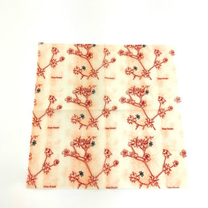 Zero Waste Beeswax Wrap Eco-Friendly Sustainable Organic Reusable Fresh-Keeping Food Wraps Foods Packaging for Sandwich