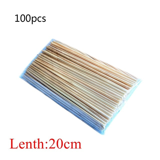100PCS Wheat Straw 100% ECO-biodegradable Straws Environmentally Friendly Portable Drinking Straws Bar Kitchen Accessories