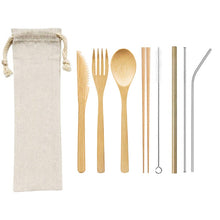 Load image into Gallery viewer, 1Set Portable Travel Eco Friendly Bamboo Toothbrush Sets Plastic-Free Bamboo Tooth Brush Multiple styles Wholesale

