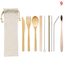 Load image into Gallery viewer, 1Set Portable Travel Eco Friendly Bamboo Toothbrush Sets Plastic-Free Bamboo Tooth Brush Multiple styles Wholesale
