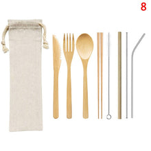 Load image into Gallery viewer, 1Set Portable Travel Eco Friendly Bamboo Toothbrush Sets Plastic-Free Bamboo Tooth Brush Multiple styles Wholesale
