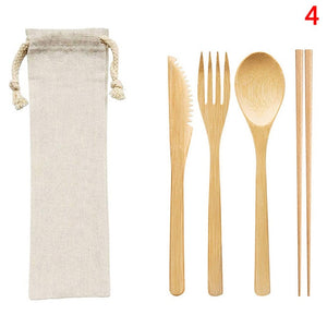1Set Portable Travel Eco Friendly Bamboo Toothbrush Sets Plastic-Free Bamboo Tooth Brush Multiple styles Wholesale