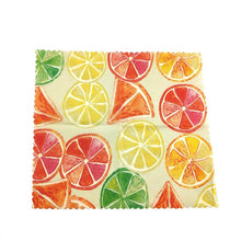 Load image into Gallery viewer, Zero Waste Reusable Storage Wrap Sustainable Organic Sandwich &amp; Cheese Food Wrapping Paper BPA &amp; Plastic Free Beeswax Food Wrap
