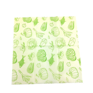 Zero Waste Reusable Storage Wrap Sustainable Organic Sandwich & Cheese Food Wrapping Paper BPA & Plastic Free Beeswax Food Wrap