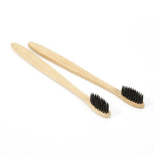 Load image into Gallery viewer, 5/2/1 Pcs Natural Pure Bamboo Toothbrush Portable Soft Hair Tooth Brush Eco Friendly Brushes Oral Cleaning Care Tools
